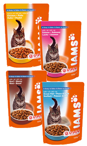 Iams Select Bites Mixed Selection in Gravy 12 x 100g