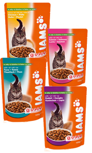Iams Select Bites Mixed Selection in Jelly 12 x 100g