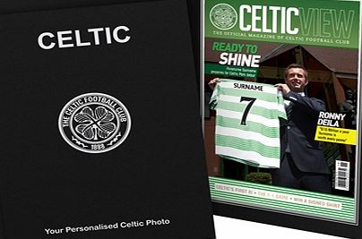Ian Philipson Celtic Personalised Magazine Cover in