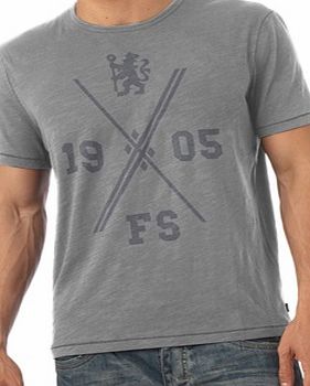 Chelsea Personalised 1905 T-Shirt Grey