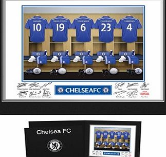 Ian Philipson Chelsea Personalised Dressing Room Photo in
