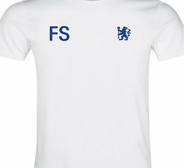 Ian Philipson Chelsea Personalised Sports T-Shirt White CH/SPTEE