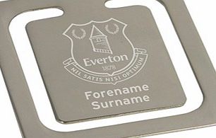 Ian Philipson Everton Personalised Bookmark EFCURBM