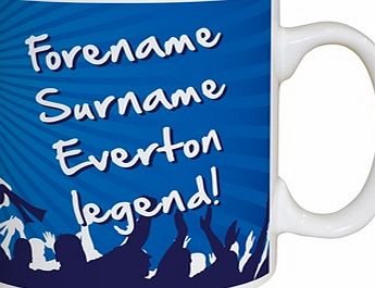 Ian Philipson Everton Personalised Legend Mug EVELEGMUG
