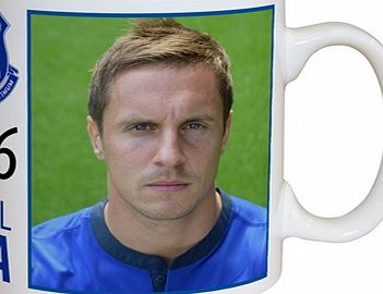 Ian Philipson Everton Personalised Signature Mug - Jagielka