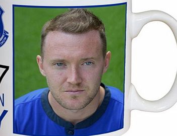 Ian Philipson Everton Personalised Signature Mug - McGeady