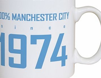 Ian Philipson Manchester City Personalised 100 Percent City