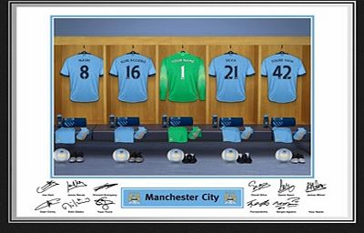 Ian Philipson Manchester City Personalised Goal Keeper