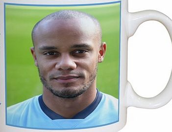 Ian Philipson Manchester City Personalised Kompany Mug