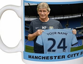 Ian Philipson Manchester City Personalised Manager Mug MTYMGRMUG