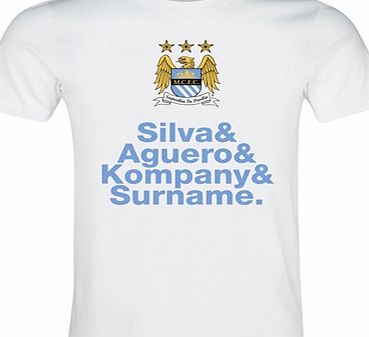 Ian Philipson Manchester City Personalised Player T-Shirt