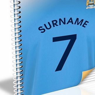 Ian Philipson Manchester City Personalised Shirt Number A4
