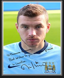 Ian Philipson Manchester City Personalised Signature Photo