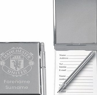 Ian Philipson Manchester United Personalised Address Book