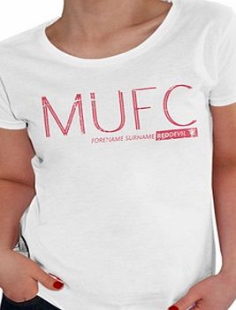 Manchester United Personalised Club T-shirt -