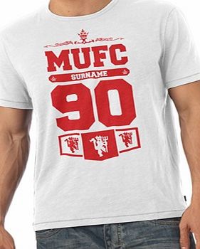 Manchester United Personalised Club T-shirt