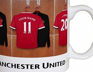 Ian Philipson Manchester United Personalised Dressing Room Mug