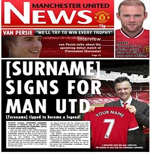 Ian Philipson Manchester United Personalised Football