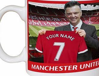 Ian Philipson Manchester United Personalised Manager Mug