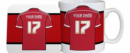 Nottingham Forest Personalised Shirt Mug and