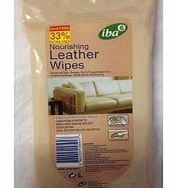 IBA NOURISHING LEATHER WIPES 32PK