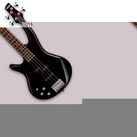 GSR200L Soundgear Bass Guitar L/H Bk