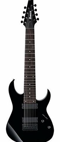 Ibanez  RG8 BLACK Electric guitars 8 Strings and more
