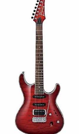 Ibanez  SA360QM TRB RED TRANS BURST Electric guitars Metal - modern