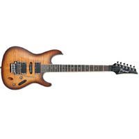Ibanez S670FM Electric Guitar Antique Burst Flat