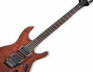 Ibanez S770PB Electric Guitar Charcoal Brown Flat