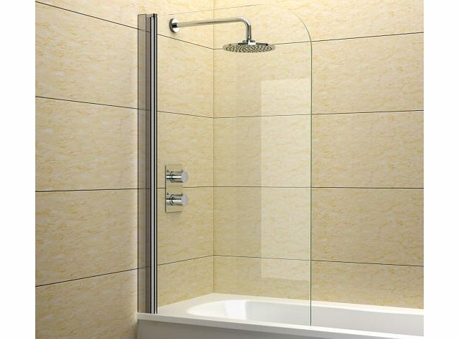 iBath 1000x1400mm Bath Shower Screen