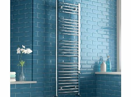 iBath 1600 x 450 mm Towel Rail Radiator Chrome Heated Ladder