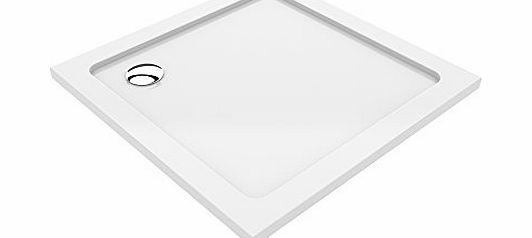 iBath Square 800x800mm Stone Shower Enclosure Tray