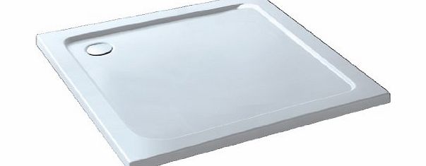 iBath Square 900x900mm Stone Shower Enclosure Tray