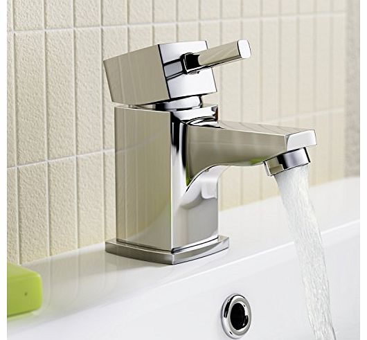 iBath Tamara Bathroom Taps - Chrome Cloakroom Basin Mixer Tap