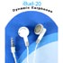 -20 Dynamic Earphones (White)