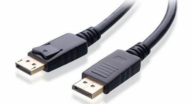 iCables High Grade - DisplayPort to HDMI adapter / converter cable 2M for Laptops and Desktops - Works with Sony, Toshiba, Samsung, Asus, Dell, Lenovo, Acer, HP - ***Note: Its DisplayPort and not USB*** - Ful