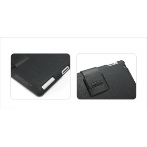 Icarer Leather Case for iPad 2/3/4 Distinguished