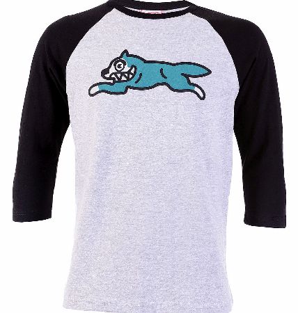 Ice - Cream Running Dog Graphic Print 3/4 Sleeve