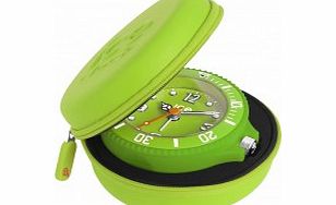 Ice-Clock Green Ice-Travel Alarm Clock