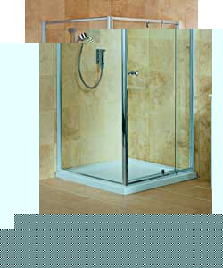 ice Pivot Combi Shower Enclosure