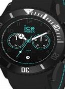 Ice-Watch Big Ice-Chrono Drift Black Turquoise