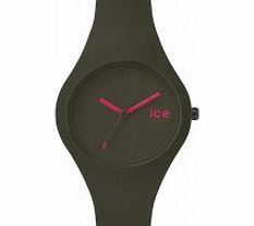 Ice-Watch Ladies Small Ice-Forest Olive Silicone