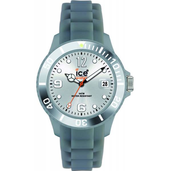 Silver Silicon Unisex Watch