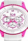 Ice-Watch Unisex Ice-Party White and Pink Watch
