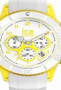 Ice-Watch Unisex Ice-Party White and Yellow Watch