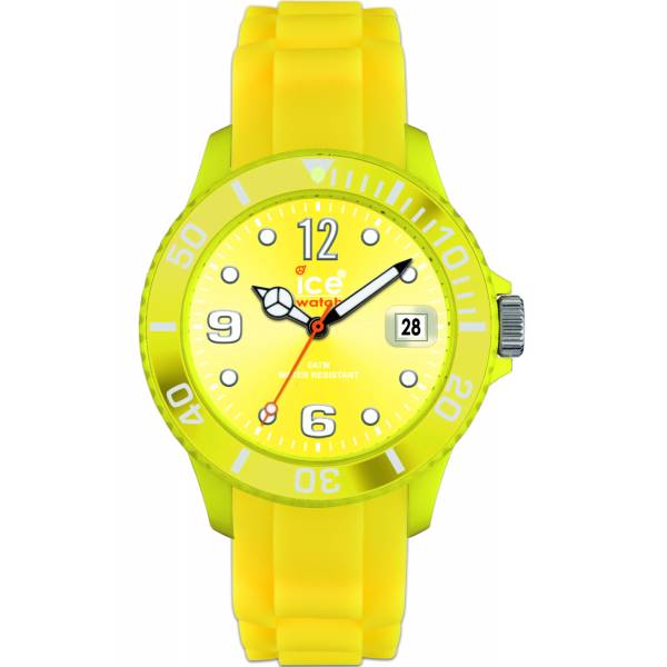 Yellow Silicon Unisex Watch