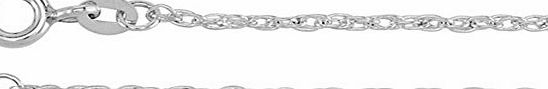 IceCarats  Designer Jewellery Platinum 1.25Mm Solid Rope 24 Chain 24.00 Inch