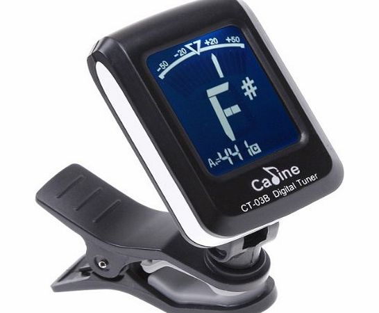 dodocool LCD Digital Guitar Tuner Clip-on Electronic Tune Chromatic Bass Violin Ukulele