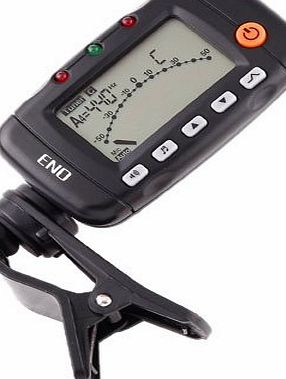 iColourful douself 3 in 1 LCD Digital Guitar Tuner Metronome Tone Generator with Backlight Display Clip-on Electronic tune Chromatic Acoustic